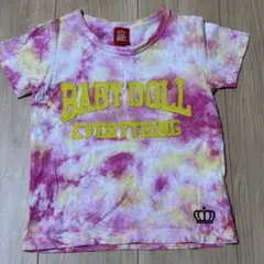 BABY DOLL タイダイ Tシャツ　半袖