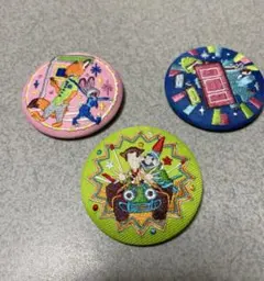 ディズニー 刺繍バッチ ズートピア トイストーリー モンスターズインク