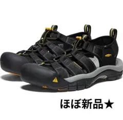 【電撃出品・希少】KEEN NEWPORT H2 29cm ブラック 水陸両用のサムネイル