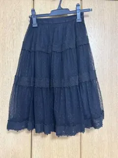 DOLLY GIRL by ANNA SUI 黒 スカート