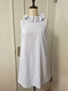 Snidel　ミニワンピース　2WAY　ビジュー　襟