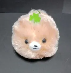 ぽめたん ぬいぐるみ キーホルダー マスコットチャーム ベージュ