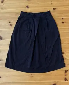 マーガレットハウエル　MHL. ダークネイビー　スカート サイズI