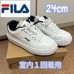 【未使用級】フィラ FILA タルガクラシックライト 白 24cm