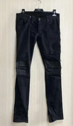 if six was nine SLF ローライズ ブーツカット デニム
