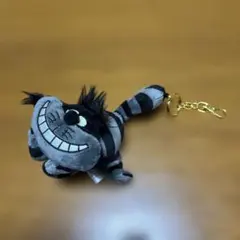 ディズニーストア　チェシャ猫 黒　ぬいぐるみ　キーホルダー　マスコット