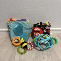 おもちゃ4個セット 0歳1歳 赤ちゃん sassy ogobolli