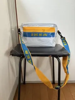【新色】 IKEA リメイクボディバッグ　白のサムネイル