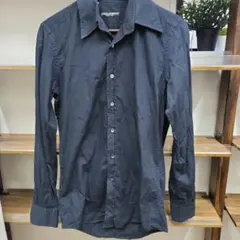 希少✨ DOLCE&GABBANA ワイシャツ 濃紺 イタリア製