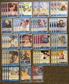 ワンピースカード　神の島の冒険　青デッキパーツ　レベッカ　SR