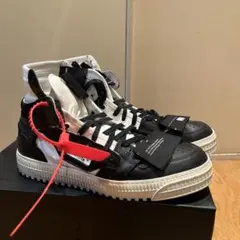 41 OFF-WHITE オフホワイト off-CourtHign オフホワイト