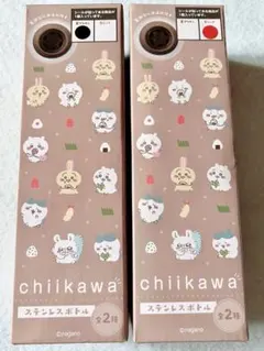 ちいかわ 全2種セット ステンレスボトル うさぎ ハチワレ モモンガのサムネイル