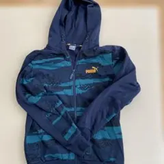 PUMA カモフラージュ柄パーカー Asia 160