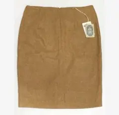 新品♡ 膝丈 タイトスカート Aライン 台形 ベージュ ブラウン キャメル