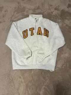 HALHAM UTAH ハーフジップトレーナー Lサイズ グレー