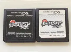 ポケットモンスター ブラックとホワイト 任天堂DS用ソフトセット（最終値下げ)