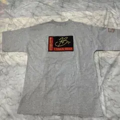 FUBU URBAN GEAR ロゴ刺繍 Tシャツ グレー L 90sのサムネイル