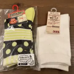 キッズ　靴下　2足セット　16-18cm 17-19cm