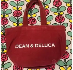 DEAN & DELUCA 赤 トートバッグ