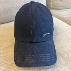 GANNI デニム　ベースボールキャップのサムネイル