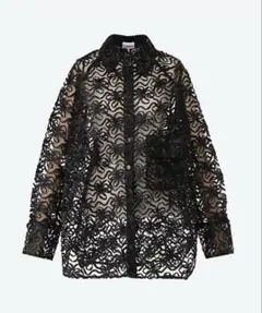 Sue様専用【GANNI】　Ribbon tulle shirtsのサムネイル