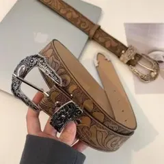 ウエスタンベルト アンティーク メンズ アメカジ ヴィンテージ y2k