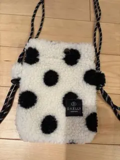 D.KELLY ボアドットショルダーポシェット