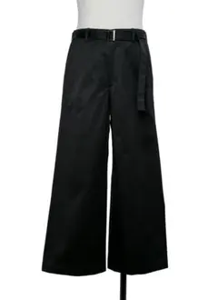 新品未使用】 25aw sacai Cotton Chino Pantブラック - メルカリ