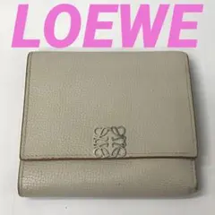 KAA05-24 ロエベ トライフォールド ウォレット 三つ折り財布 アナグラム