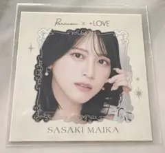 ＝LOVE イコラブ 佐々木舞香 直筆サイン入り コースター LOVE 佐々木舞香 直筆サイン入りコースター - メルカリ