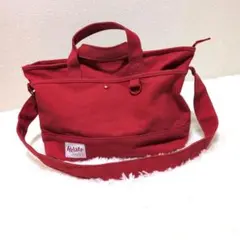 Relate 赤 キャンバス ショルダーバッグのサムネイル