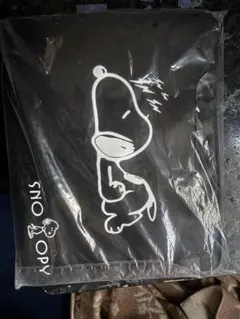 スヌーピー ノートpcケース 黒