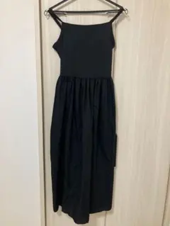 ユニクロ　コンビネーションブラキャミソールワンピース　UNIQLO 完売品　M