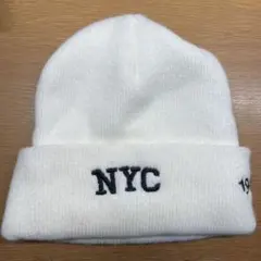 ホワイト NYC 1987 ビーニー