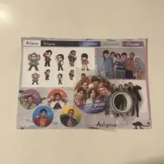 Aぇ! group ステッカー 缶バッジ マスキングテープ