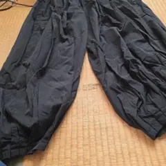 レディース ブラック サルエルパンツ