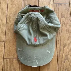 00's POLO Ralph Lauren 革ベルト ラルフローレン CAP