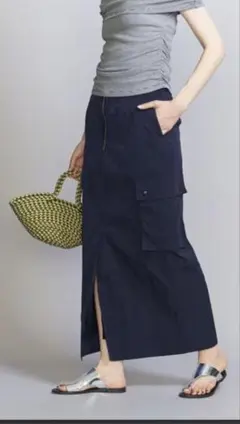 ユナイテッドアローズ　ナイロン　カーゴスカート S size