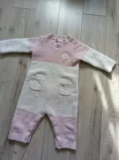 70-80cm gelato pique ロンパース ジェラピケ ピンク 白