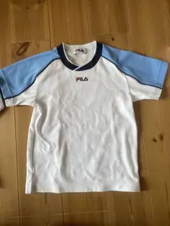 FILA 体操服セット 白/青・紺　120