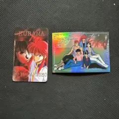 幽遊白書 カード ヒーローコレクション キラカード PPカード 冨樫義博 