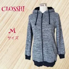 クロッシー 【M】 ボアパーカー ジップアップ フリースジャケット