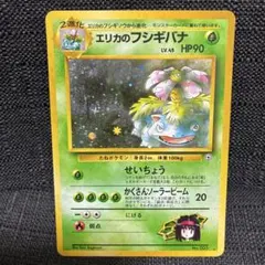 十字ホロ　エリカのフシギバナ ★ ジム拡張第2弾 闇からの挑戦