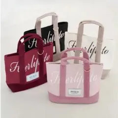 HLT Mini Toteルミネ新宿限定Herliptoミニトートバッグ ピンク