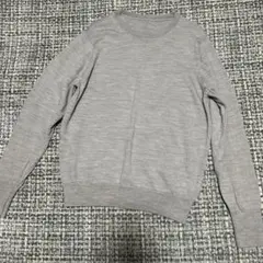 無印良品／洗えるウールハイゲージクルーネックセーター