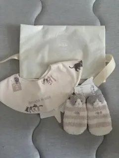 GELATO PIQUE ベビー靴下&スタイセット