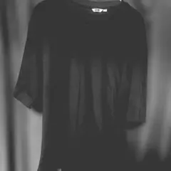 ユニクロu エアリズムコットンオーバーサイズ　tシャツ ブラック　XL