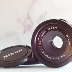 Nikon GN Nikkor 45/2.8 レンズフード（Fマーク入り） - メルカリ