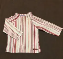 KENZO ケンゾー　ハイネック　ストライプ　長袖　ロンT 18M(80㎝)