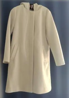 【値下げ】GLOBAL WORK フード付きコート ライトグリーン　Sサイズ